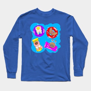 Pool Party Long Sleeve T-Shirt